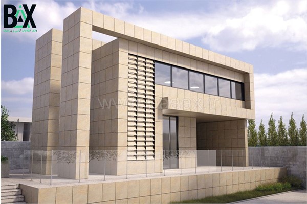 استفاده از کاشی در نمای ساختمان